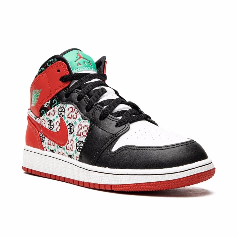 Air Jordan 1 Mid SE Ugly Christmas Sneakers